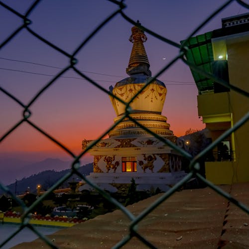 Základová fotografie zdarma na téma boudha, mír, shanti stupa