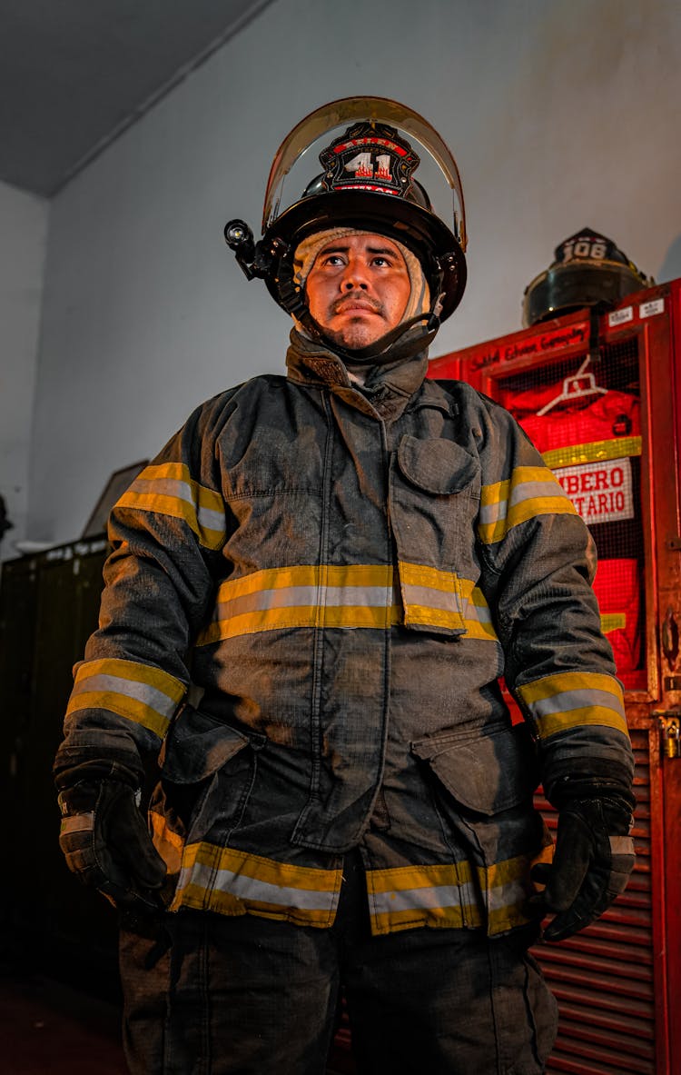 Portrait Of Firefighter