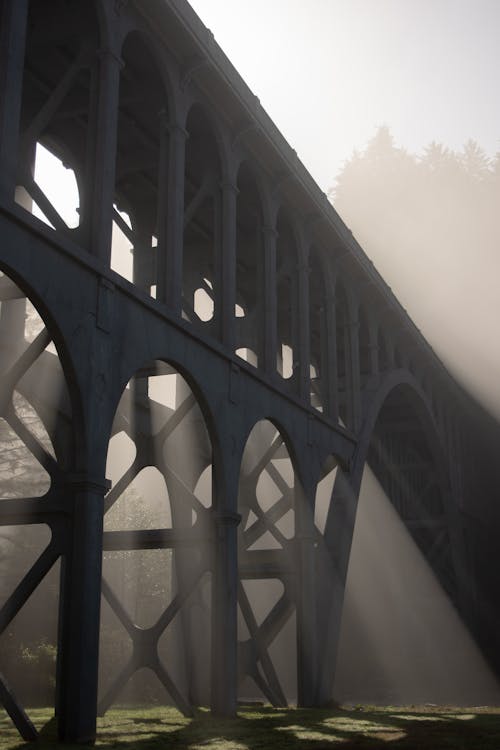 Cape Creek Bridge in Oregon, USA