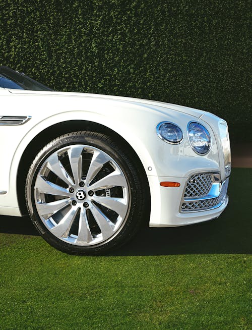 White Bentley Continental