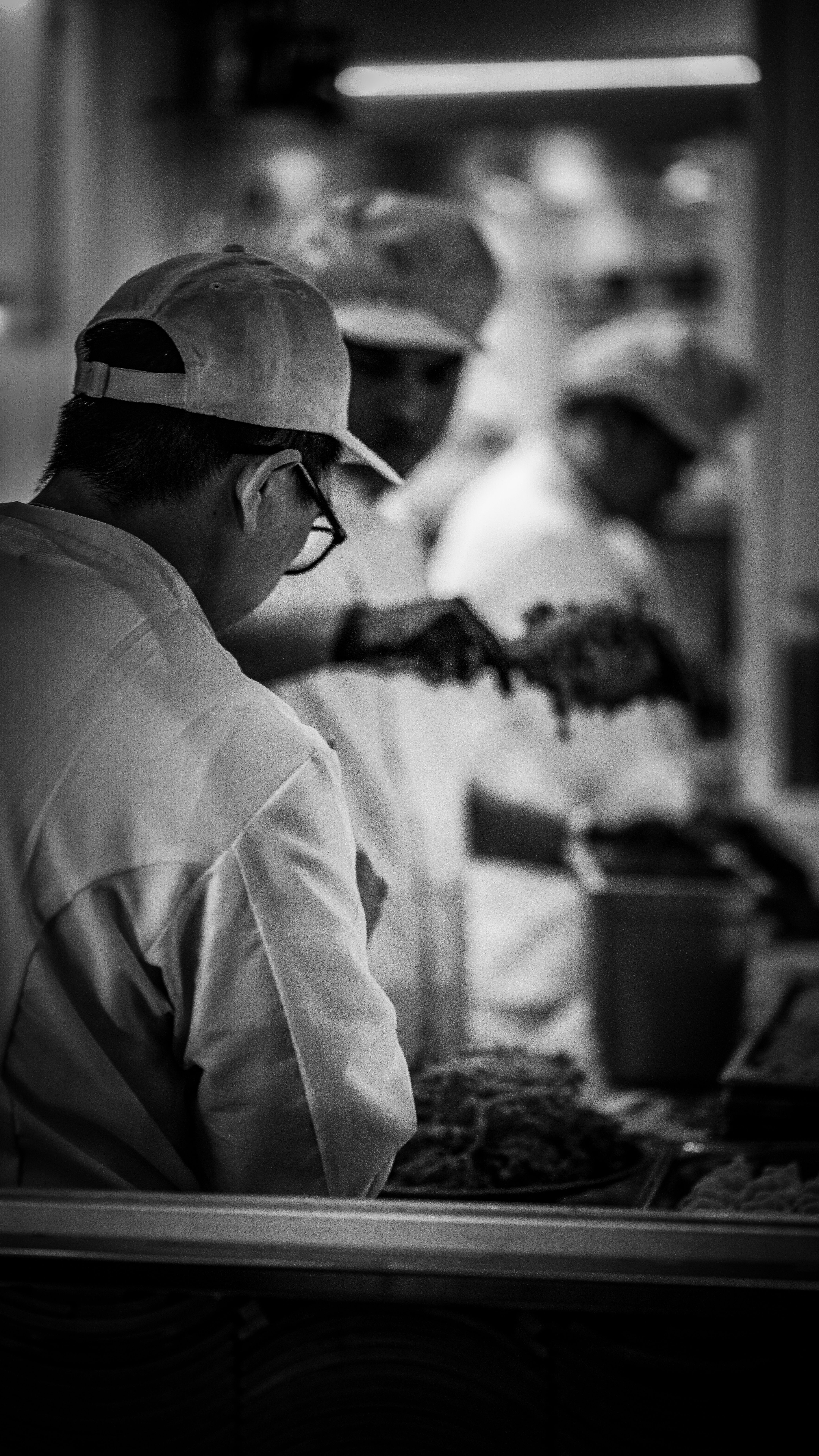 Chef portrait in a prep kitchen