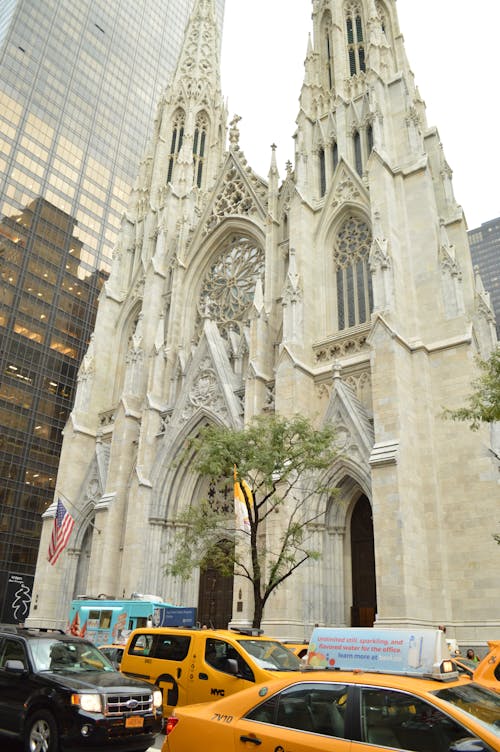 Free stock photo of church, new york city