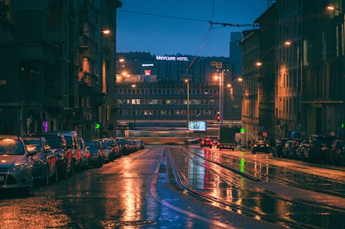 Kostenloses Stock Foto zu autos, beleuchtung, budapest
