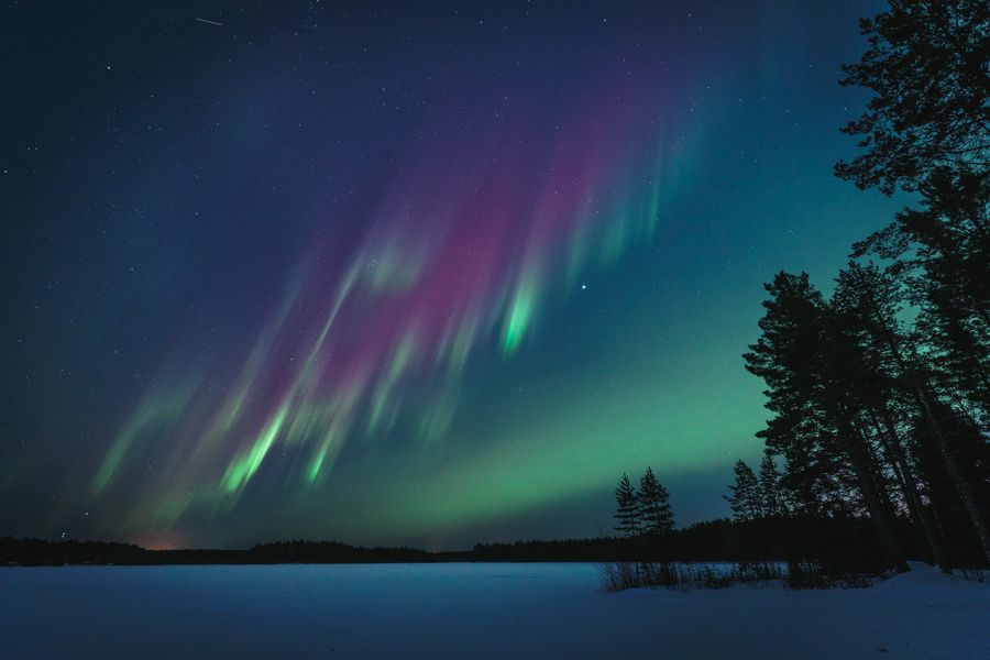 The aurora borealis