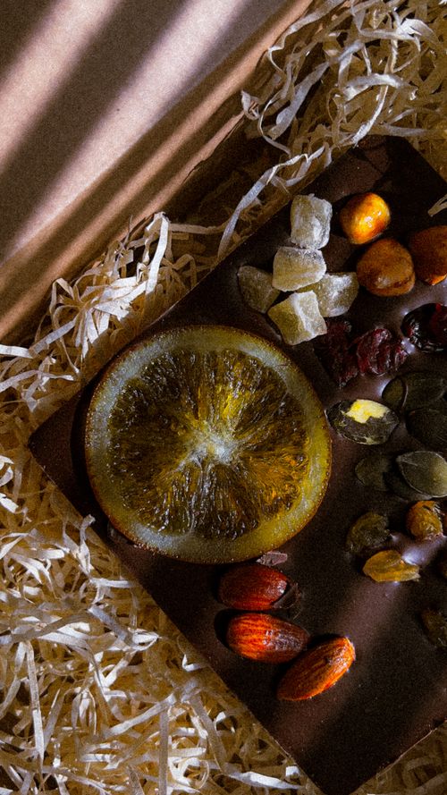 Free chocolate  Stock Photo