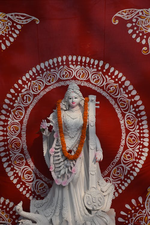 Statue of Saraswati Goddess