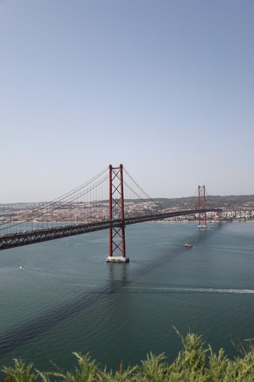 4月25日橋, 地標, 垂直拍攝 的 免費圖庫相片