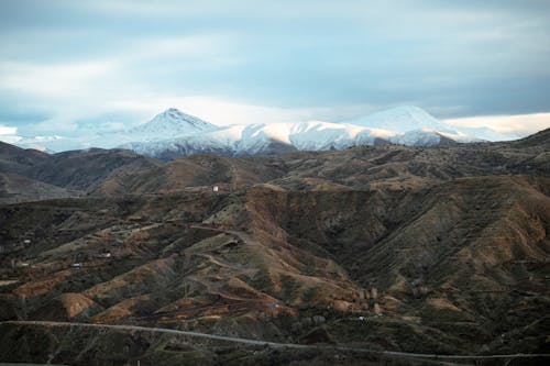Δωρεάν στοκ φωτογραφιών με βουνό, θέα από ψηλά, παγετός