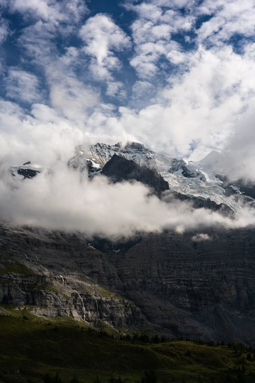 Бесплатное стоковое фото с jungfrau, вода, водопад