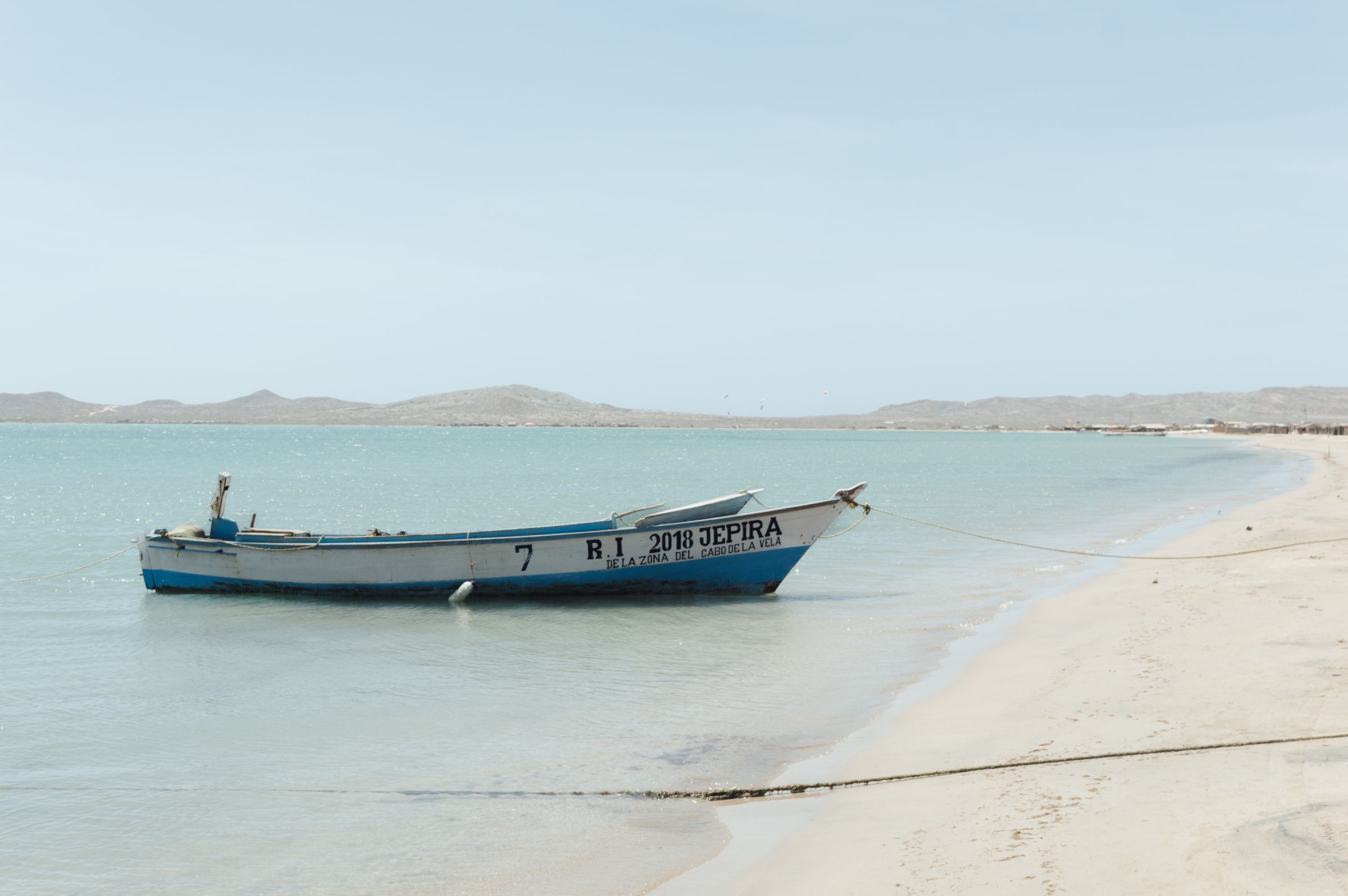Het prachtige strand van Boa Vista