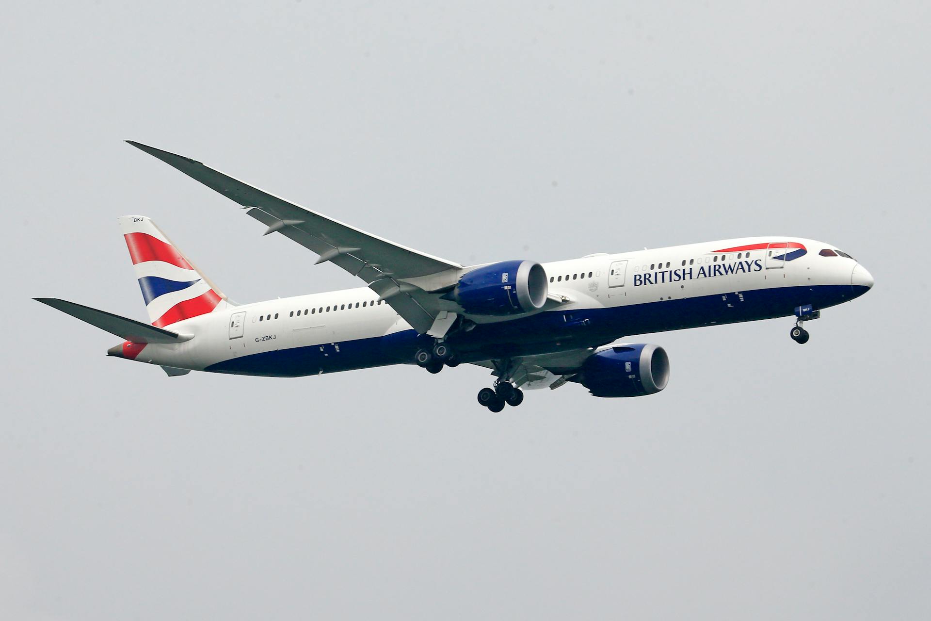 British Airways Airplane Flying