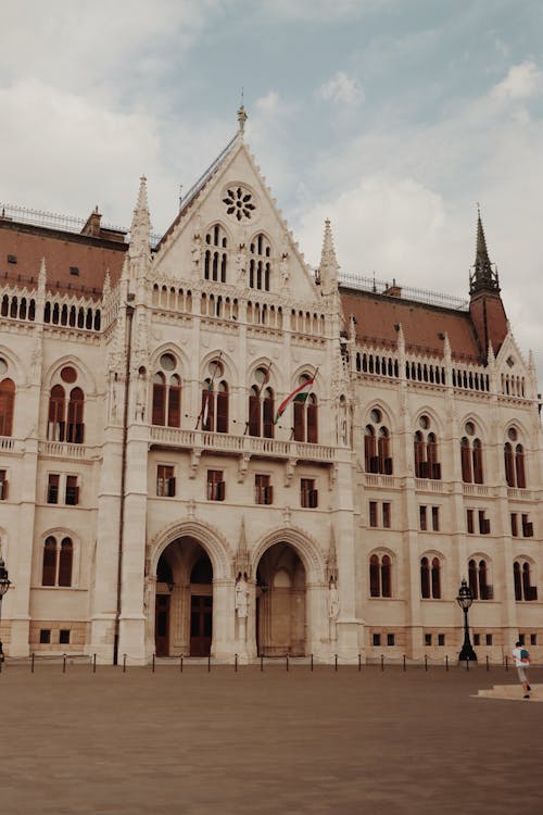 Hungarian Parliament Building in Budapest in Hungary
