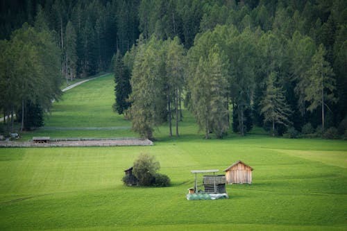 Gratis arkivbilde med åker, dronebilde, flyfotografering