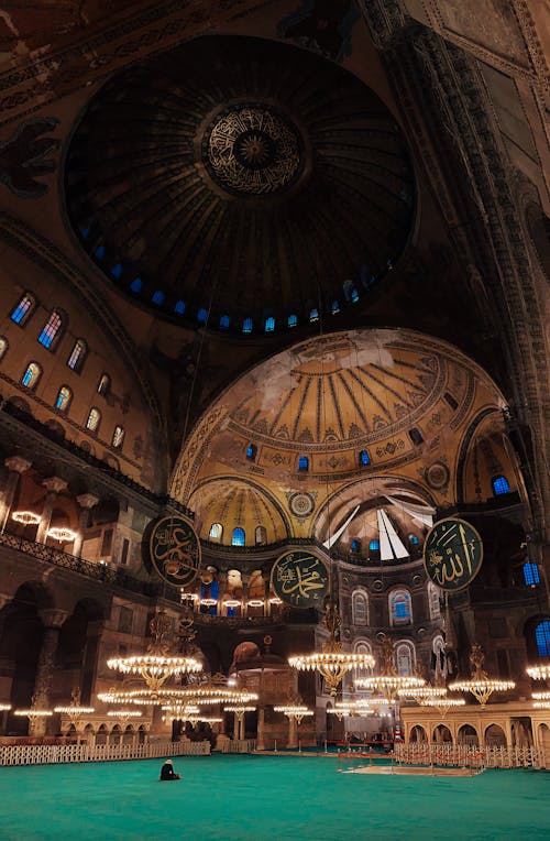The Hagia Sophia Mosque in Istanbul