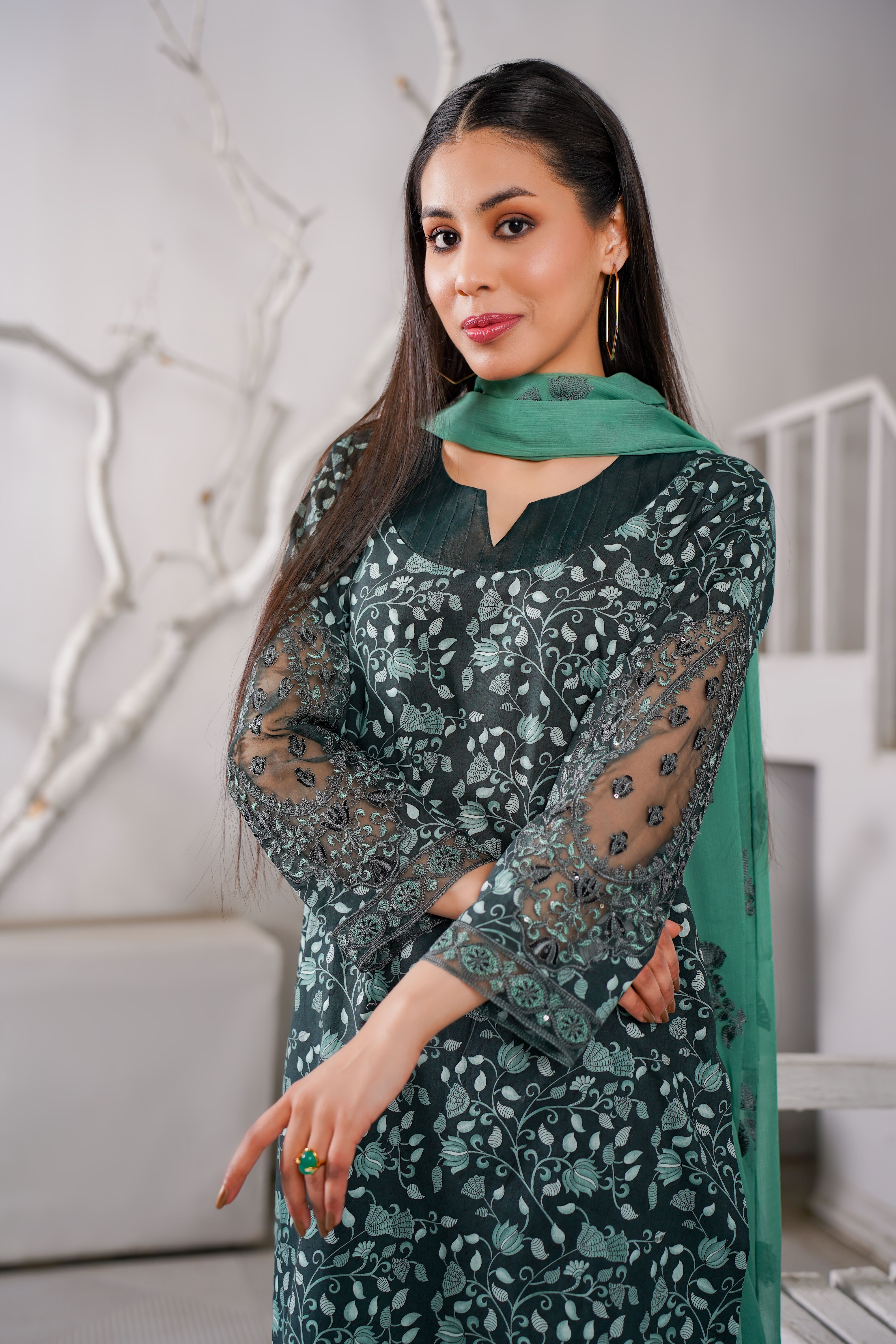 elegant expressions dresses Eli The Label E0137 6/38 / Green main image 0