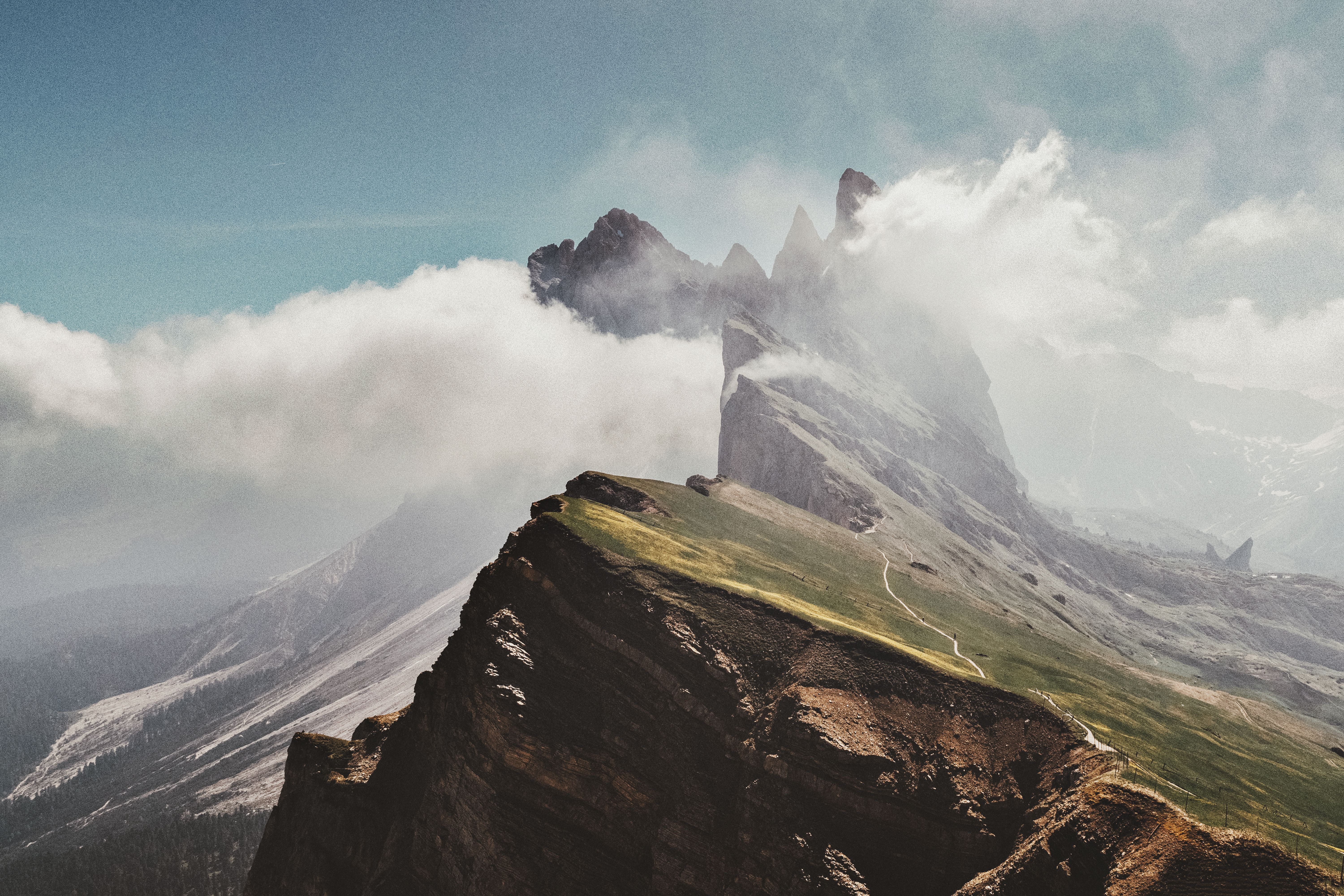 The last push to the summit