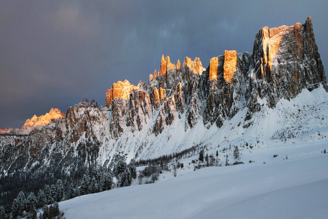 Rocky Mountain in Winter