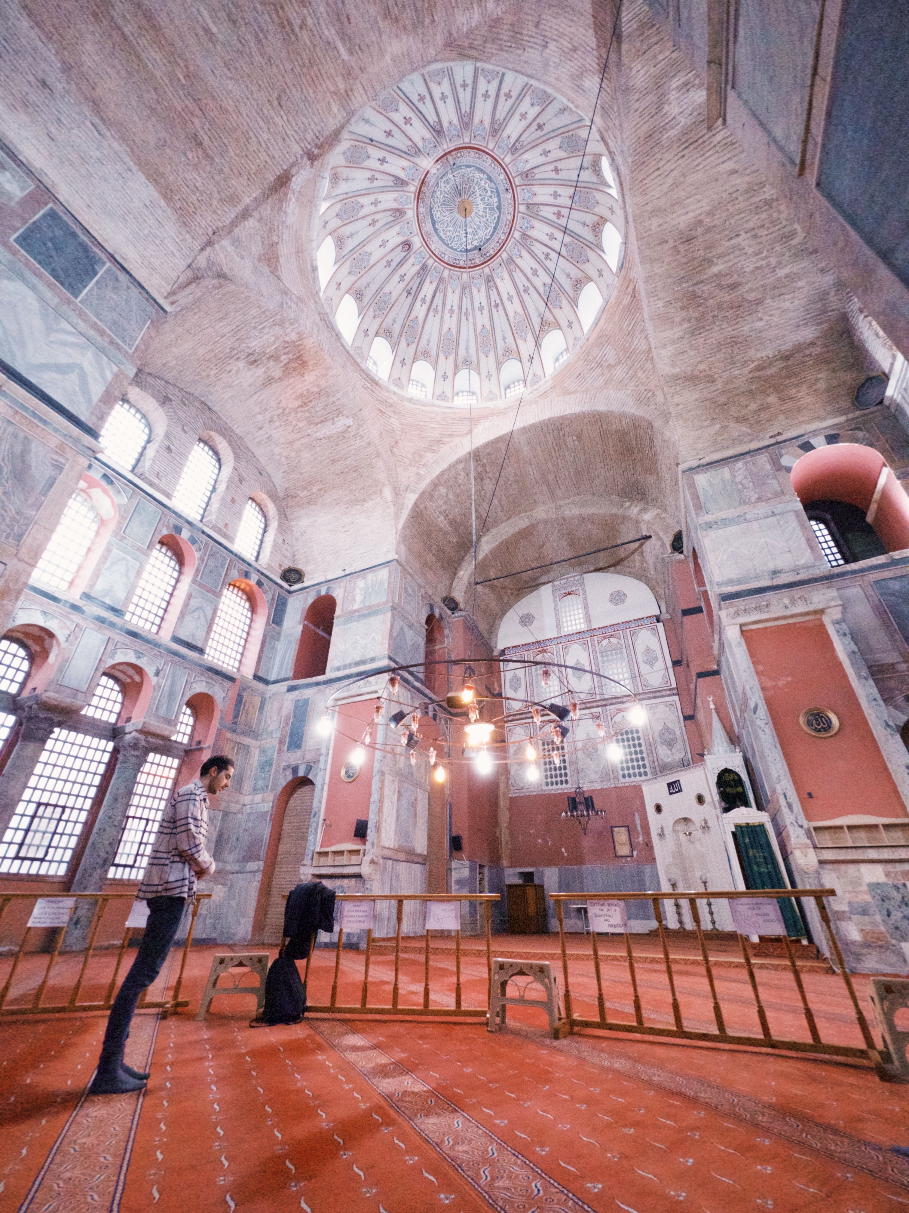 Man in a Traditional Mosque · Free Stock Photo
