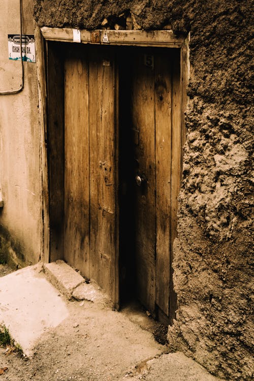 door, old architecture, old door içeren Ücretsiz stok fotoğraf