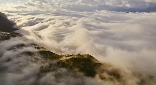 Imagine de stoc gratuită din inversiune, munți, nori