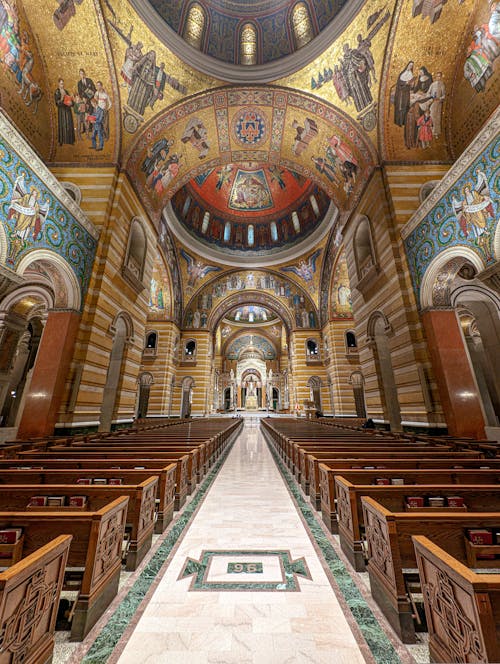 Foto profissional grátis de capela, catedral basílica de são luís, católico