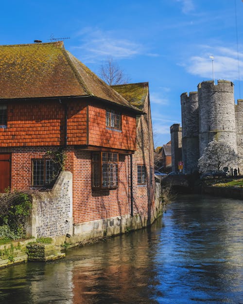 Бесплатное стоковое фото с 14 век, англия, берег реки