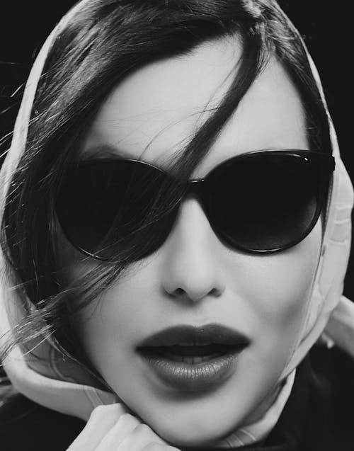 Face of Woman in Sunglasses
