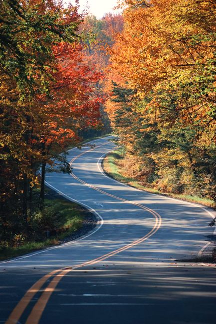 Vermont Route 30, Manchester to Newfane, USA
