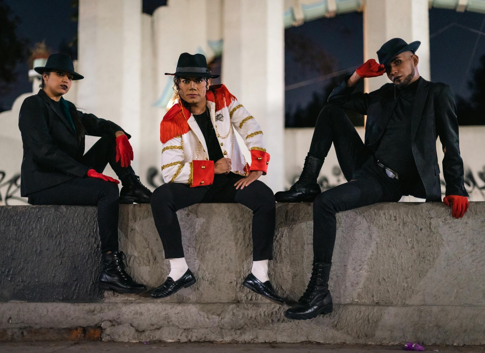 Group Micheal Jackson Costumes