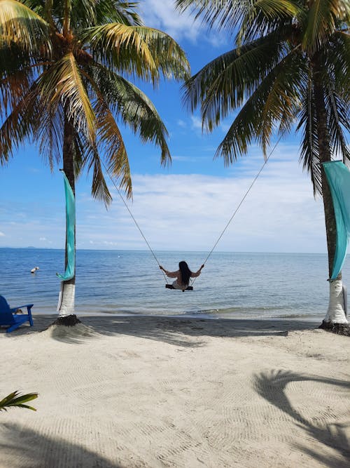 Kostenloses Stock Foto zu ferien, frau, meer