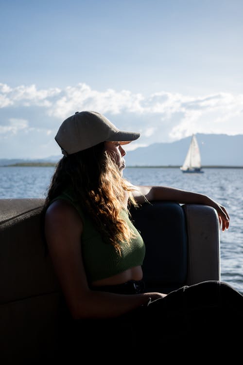 Fotos de stock gratuitas de fotografía de moda, gorra, litoral