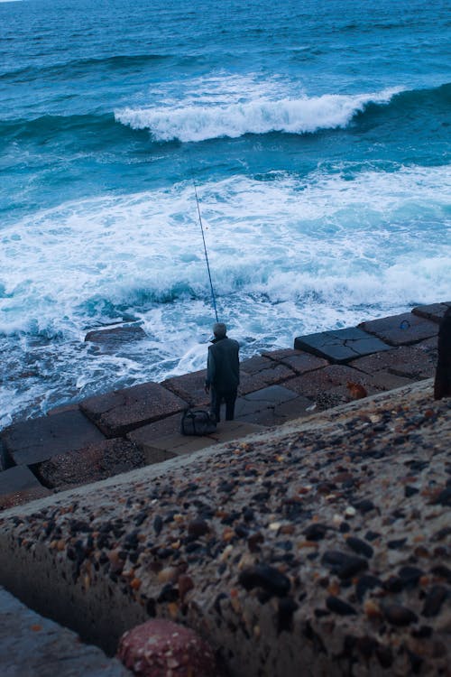 Gratis stockfoto met blauwe oceaan, eigen tijd, golven