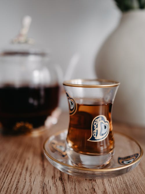 喝, 土耳其茶, 垂直拍攝 的 免費圖庫相片