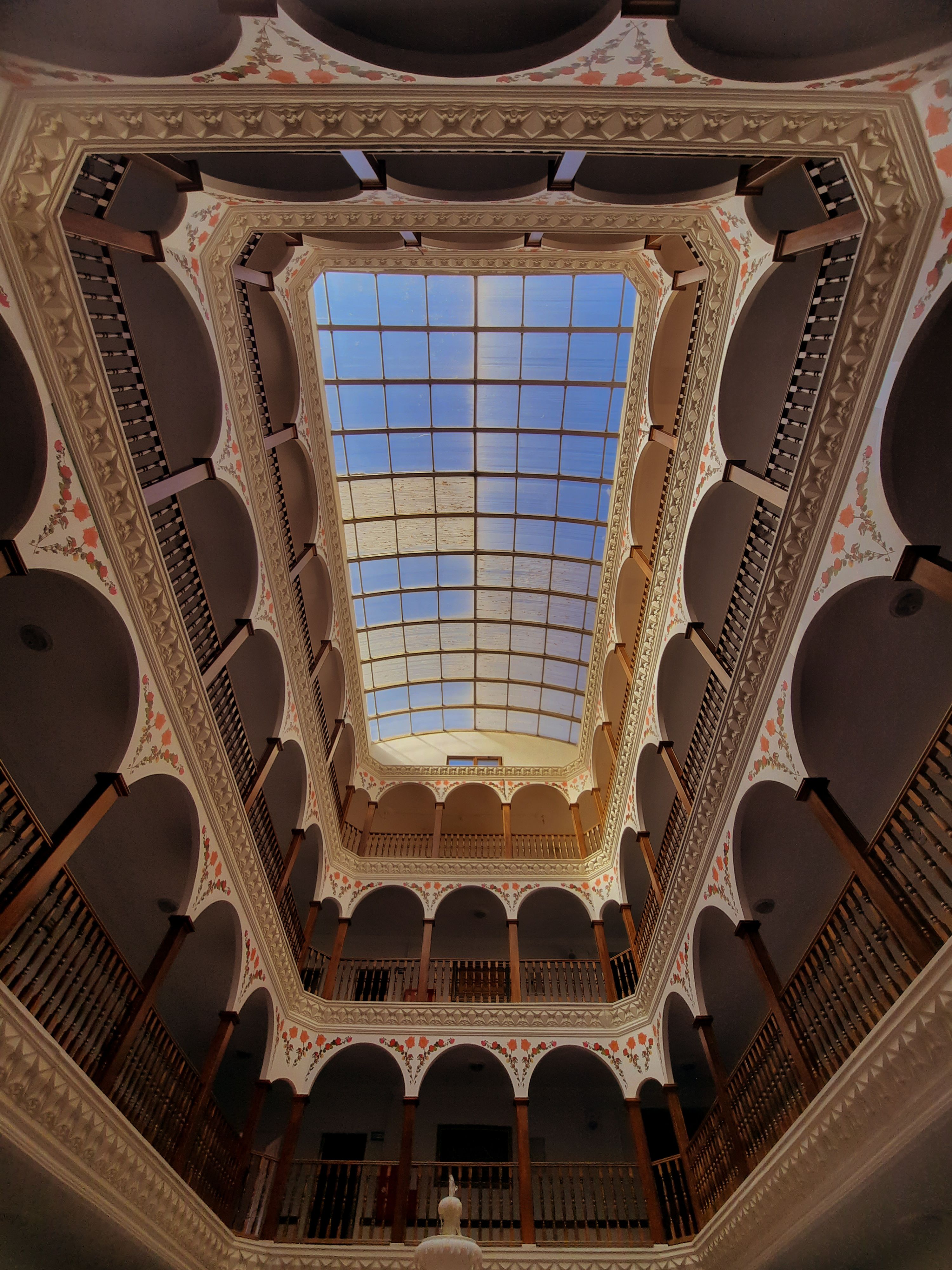 Glass Ceiling in Museum · Free Stock Photo