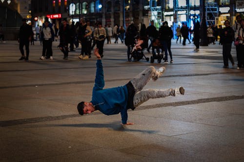 Imagine de stoc gratuită din amurg, aptitudine, break dance