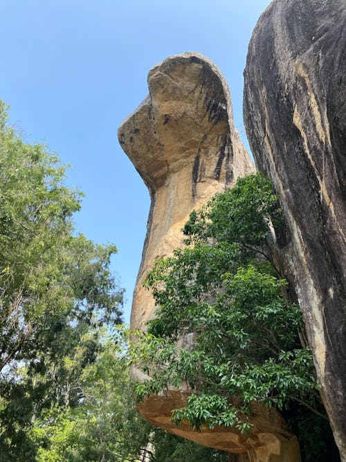 Sigiriya Rock Formation in Sri Lanka