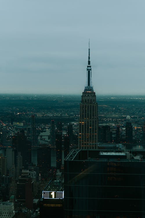 Fotobanka s bezplatnými fotkami na tému budovy, Empire State Building, Manhattan