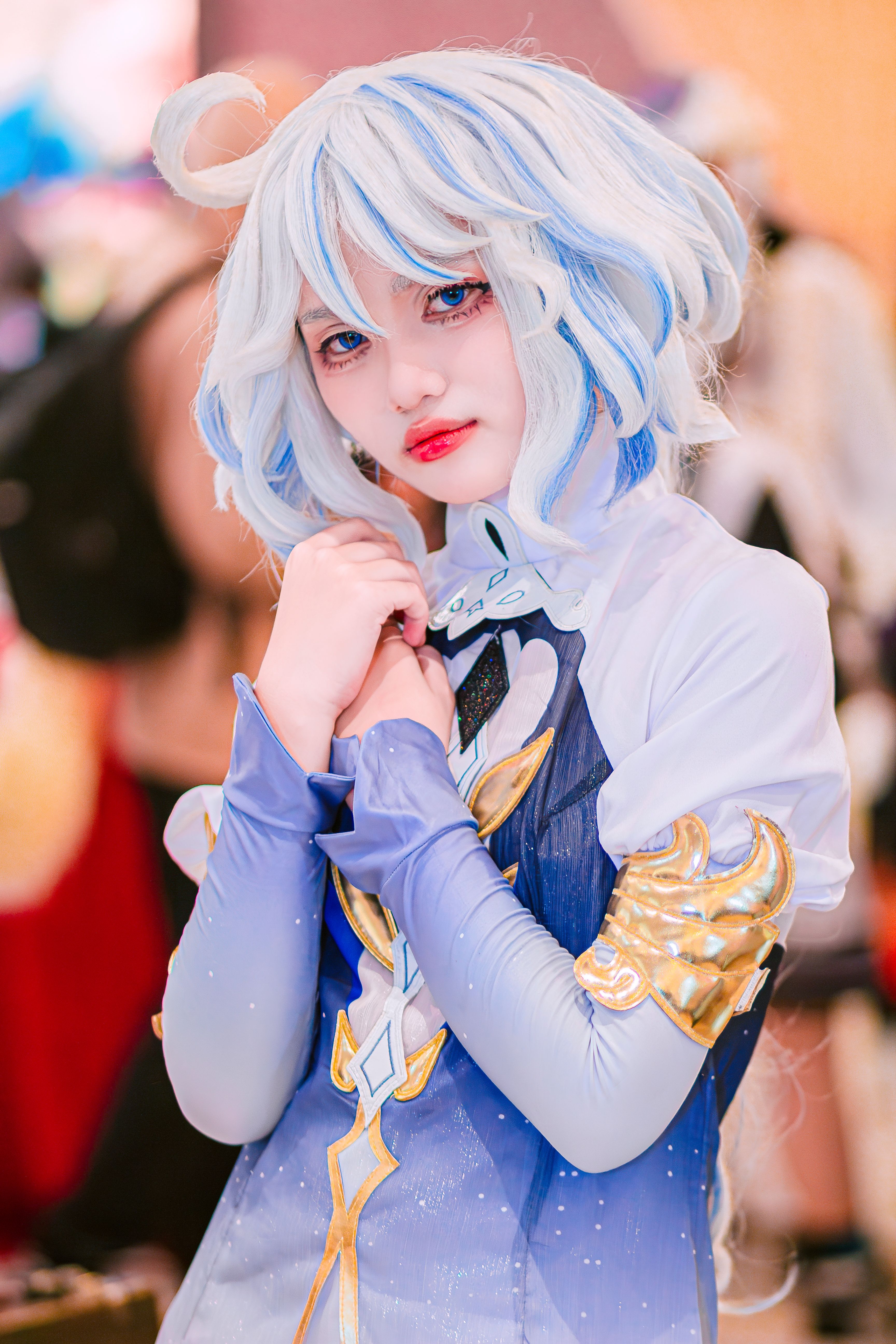 Woman in an Anime Cosplay