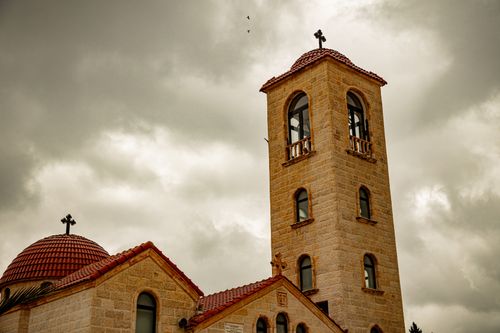 Free Church  Stock Photo