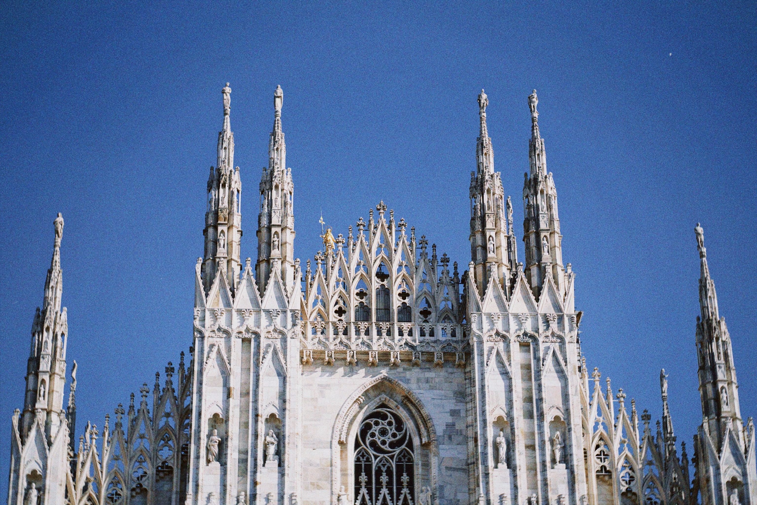 A striking view of Milan Cathedral