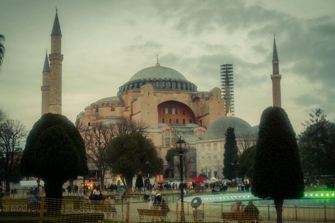 Immagine gratuita di alberi, architettura ottomana, bizantino