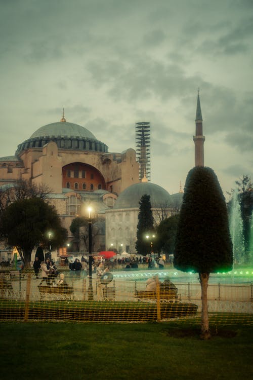 Foto stok gratis agama, arsitektur ottoman, awan