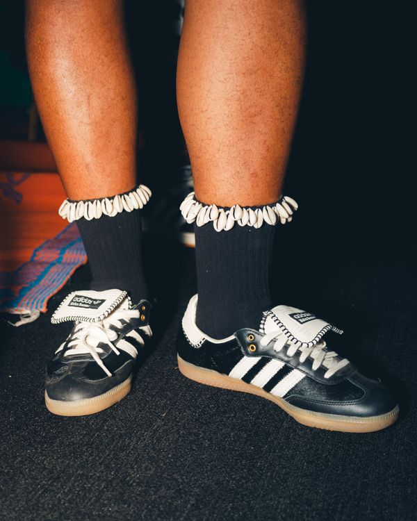 Adidas Gazelle Shoes Worn with Cute Black Socks Free Stock Photo Adidas Gazelle Shoes Worn with Cute Black Socks Free Stock Photo