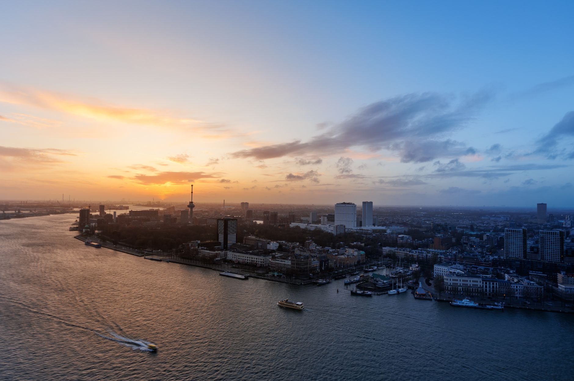 Rotterdam cityscape