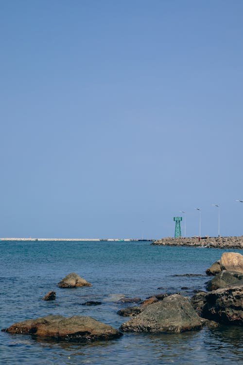 垂直拍攝, 天空, 岩石 的 免費圖庫相片