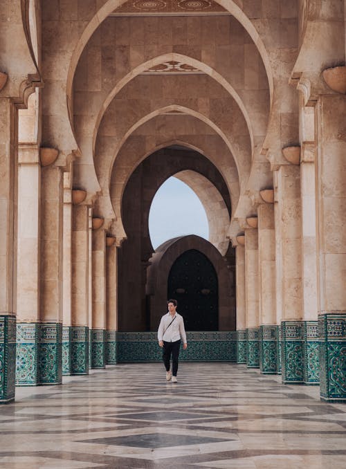 남자, 랜드마크, 모로코의 무료 스톡 사진