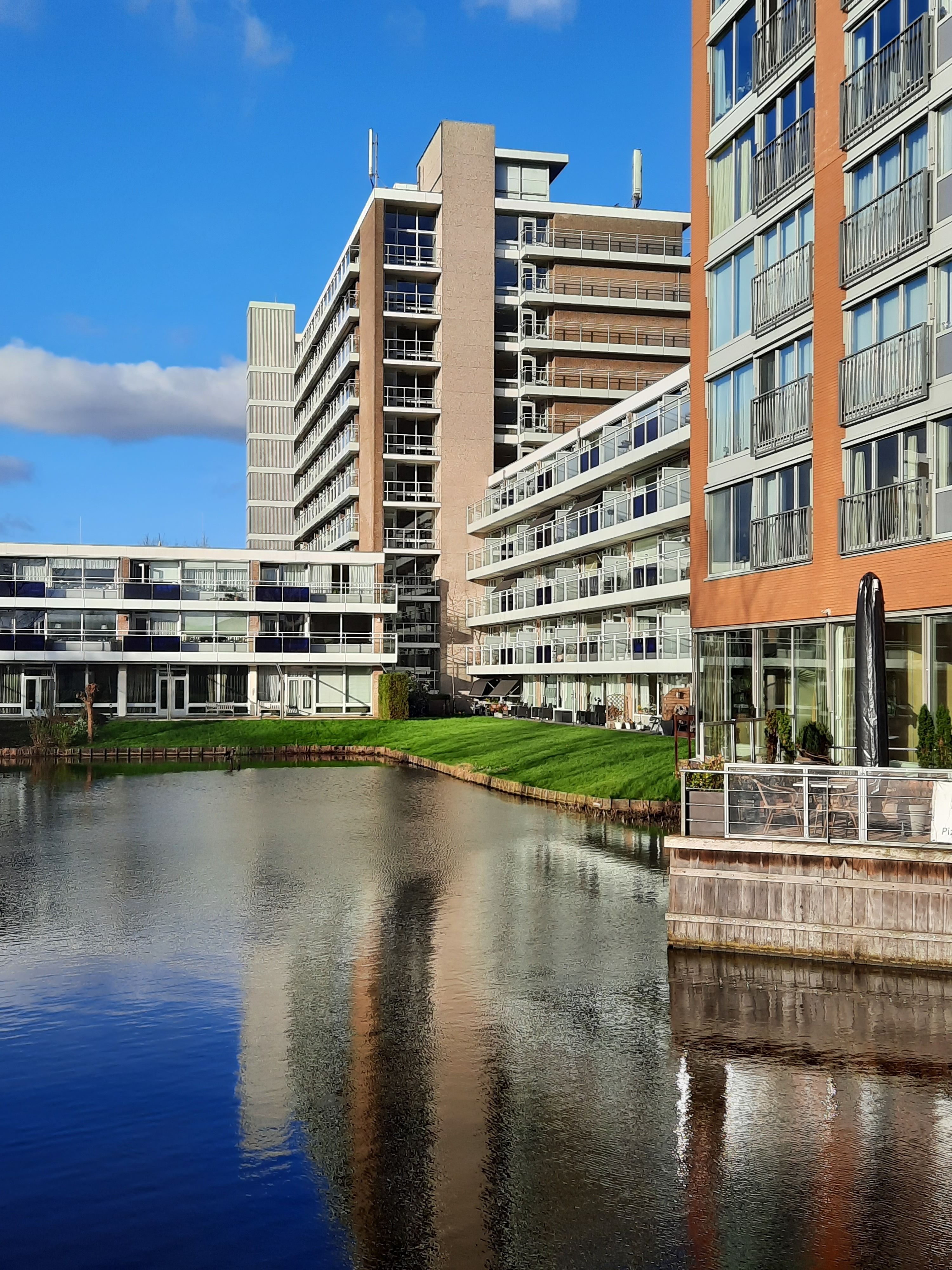 A closer look at Riverfront Apartment Buildings