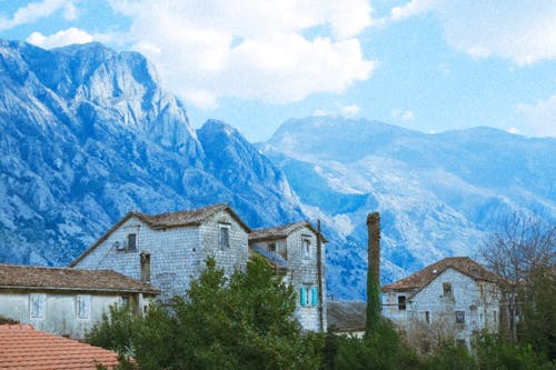 Základová fotografie zdarma na téma budovy, hory, kameny