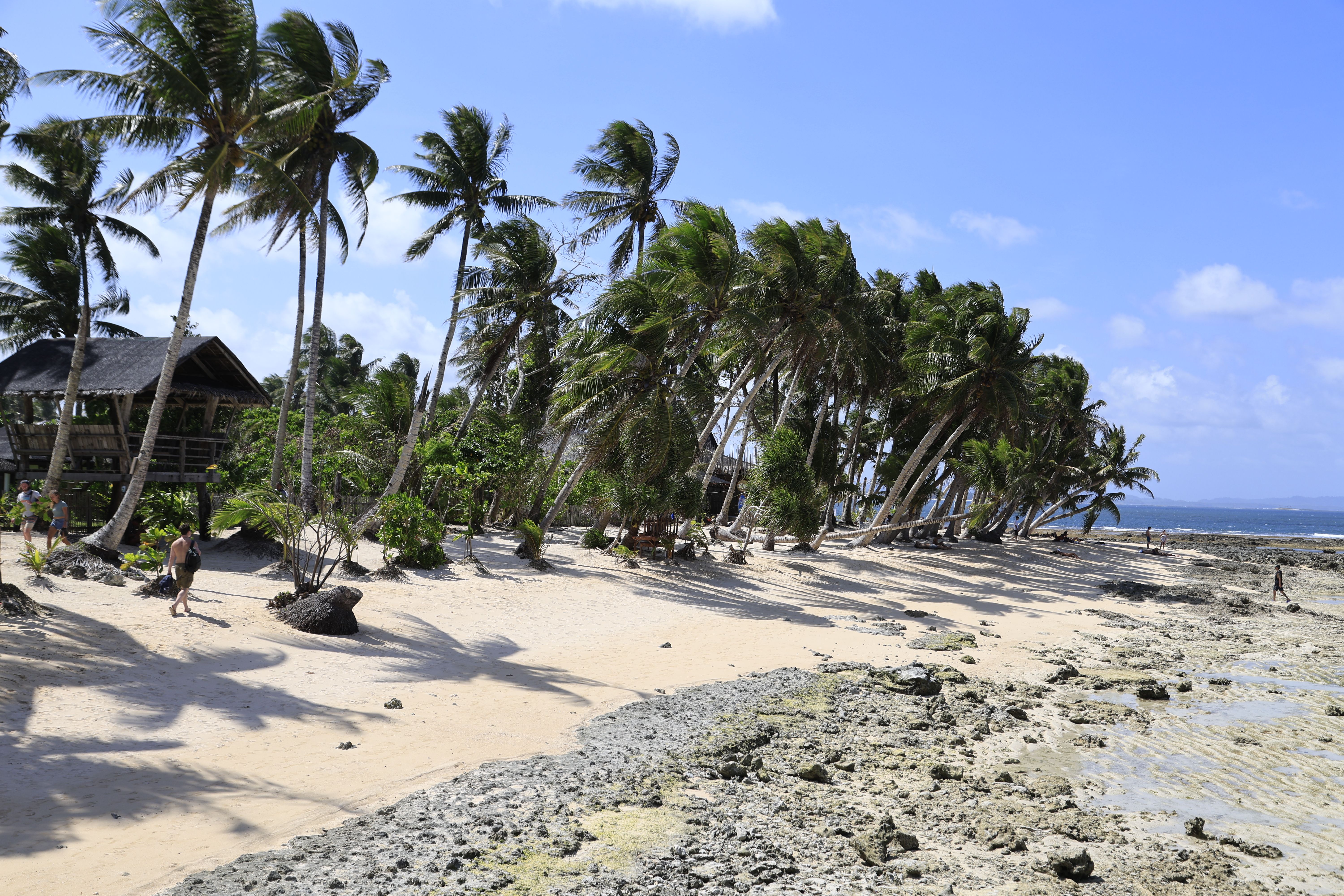 Surfing at Cloud 9 in Siargao
