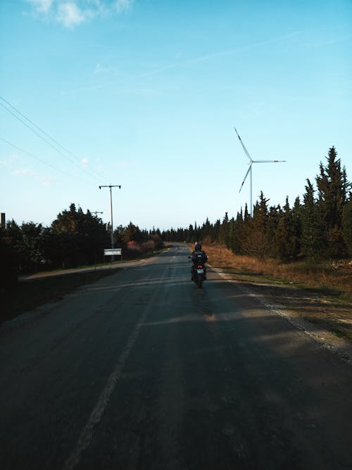 Ingyenes stockfotó hosszú út, motor, nyitott út témában